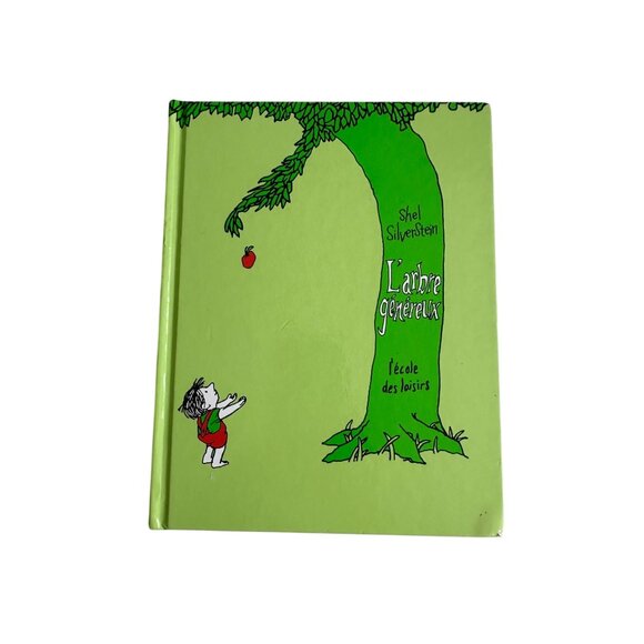 THE GIVING TREE French Shel Silverstein L'arbre Generelux Hardcover Book - Picture 9 of 9
